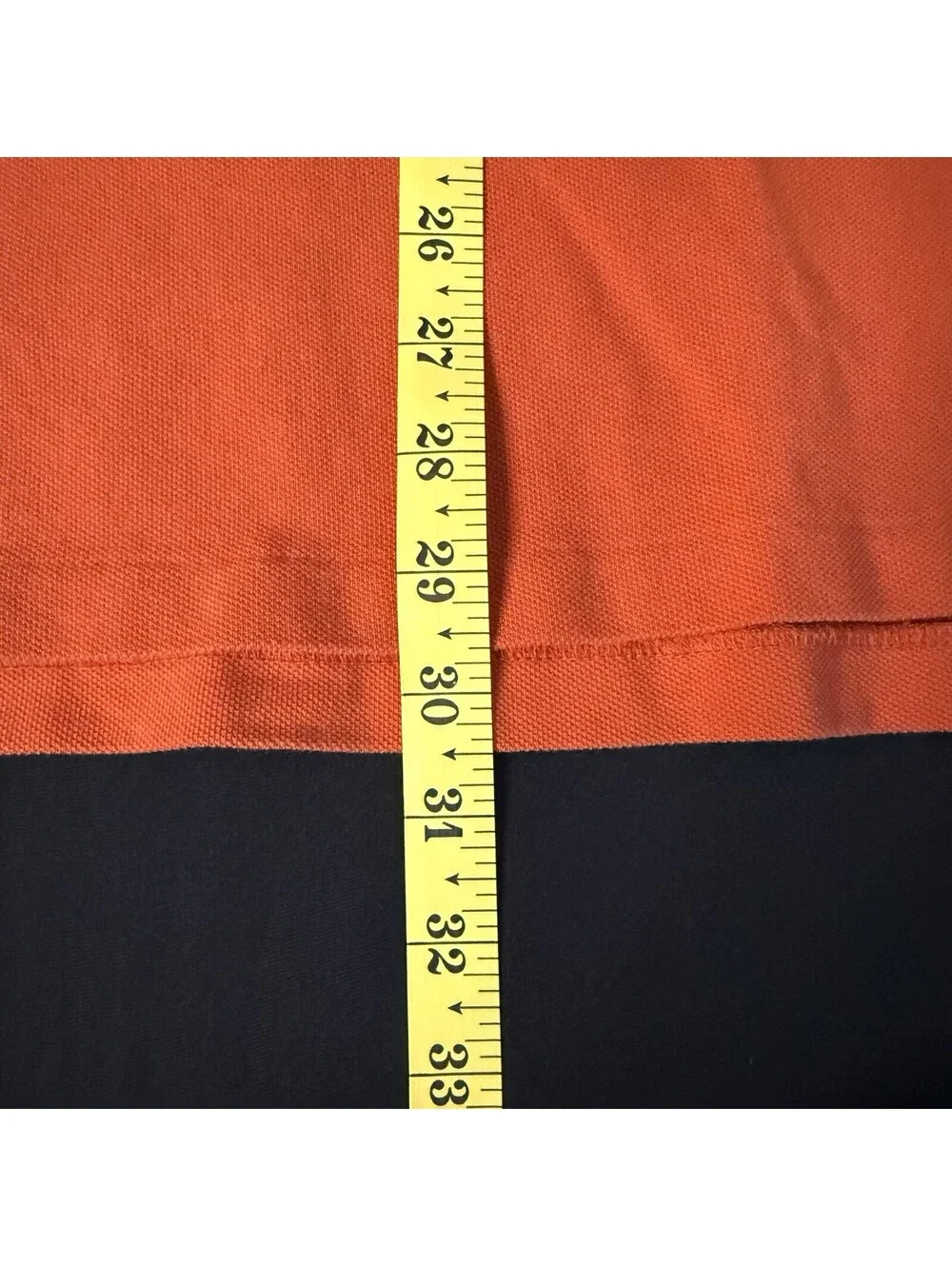 Polo Ralph Lauren Men’s 1XB Big Orange Mesh Polo Shirt Pony Logo Cotton